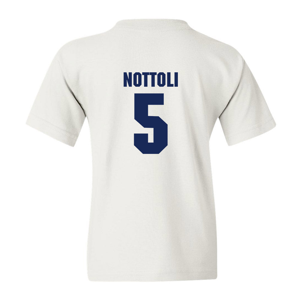 Marquette - NCAA Men's Lacrosse : Jacob Nottoli - Sports Shersey Youth T-Shirt