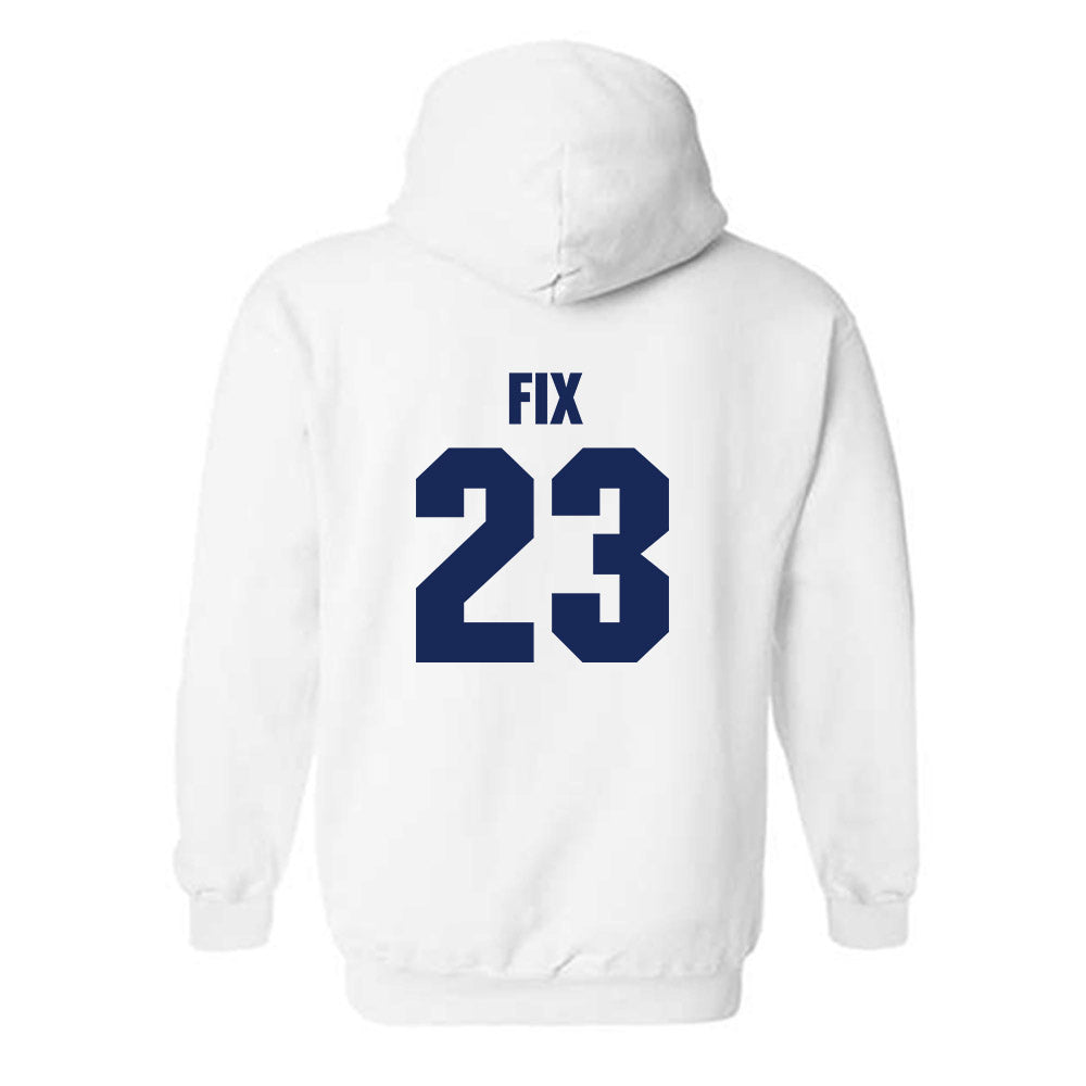 Marquette - NCAA Women's Soccer : Emily Fix - Sports Shersey Hooded Sweatshirt-1