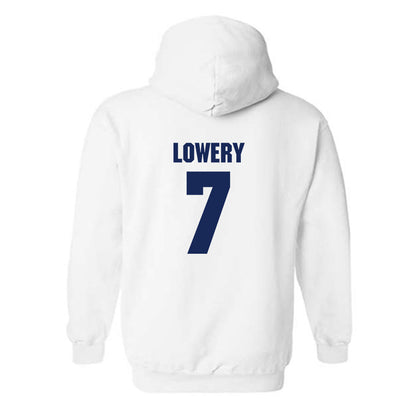 Marquette - NCAA Men's Basketball : Zaide Lowery - Sports Shersey Hooded Sweatshirt-1