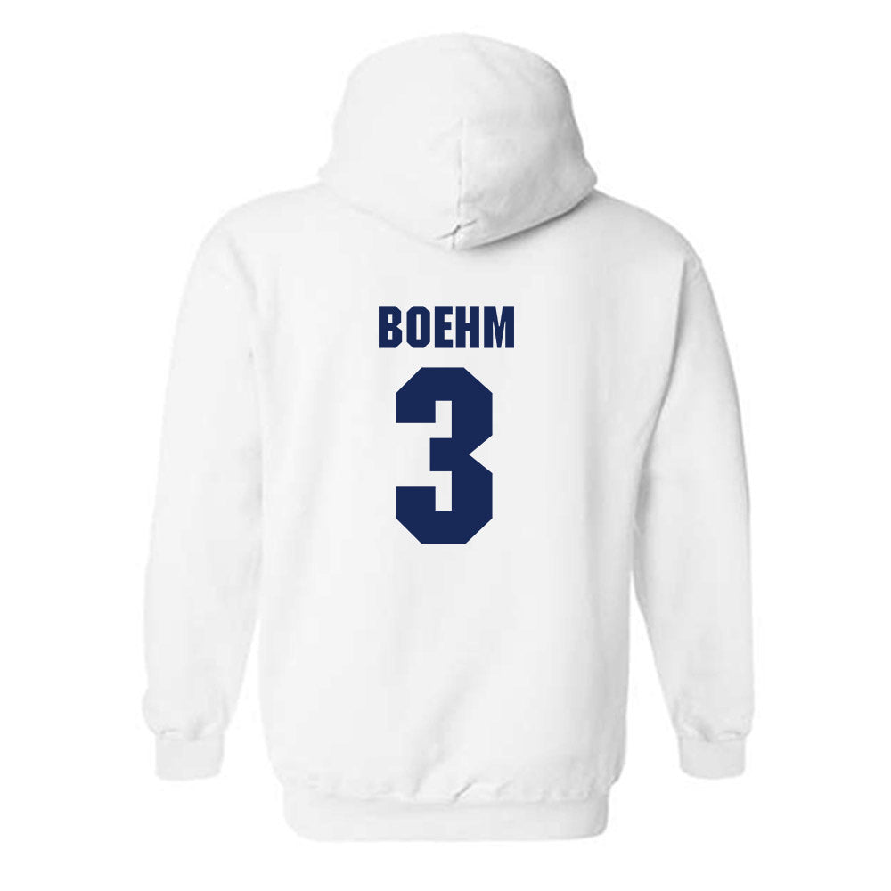 Marquette - NCAA Women's Lacrosse : Tessa Boehm - Sports Shersey Hooded Sweatshirt-1