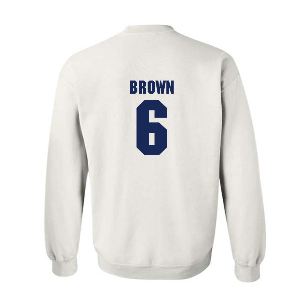 Marquette - NCAA Women's Lacrosse : Haley Brown - Sports Shersey Crewneck Sweatshirt-1