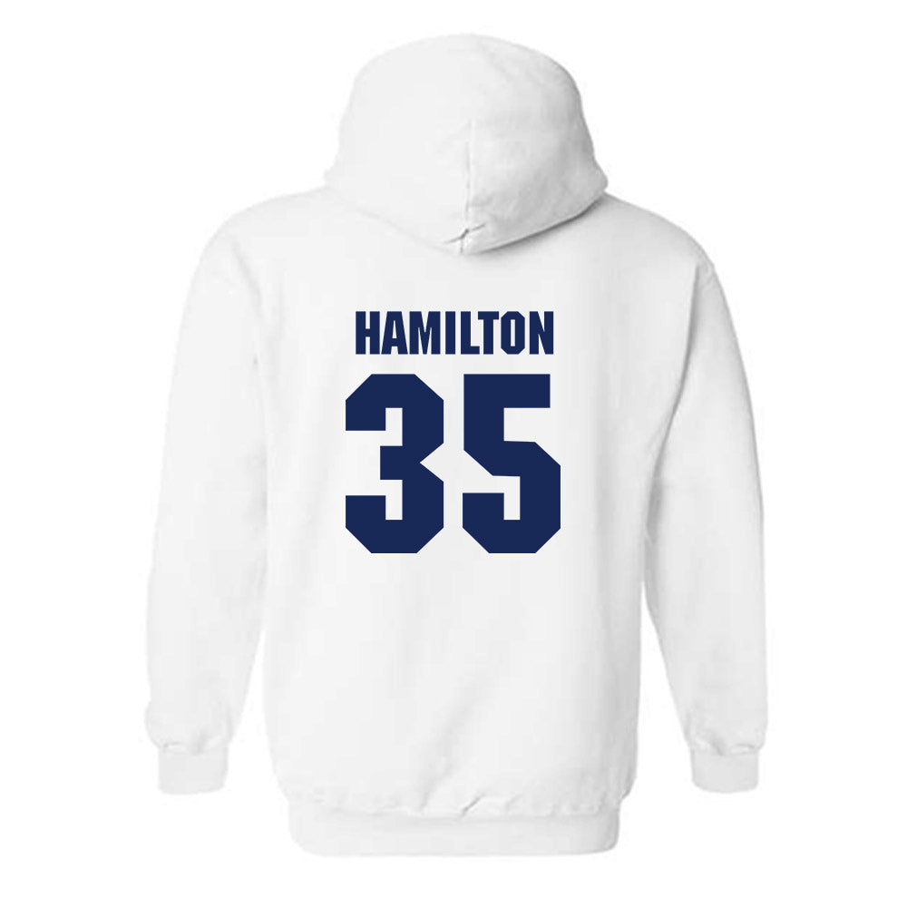 Marquette - NCAA Men's Basketball : Caedin Hamilton - Sports Shersey Hooded Sweatshirt