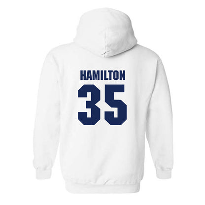 Marquette - NCAA Men's Basketball : Caedin Hamilton - Sports Shersey Hooded Sweatshirt