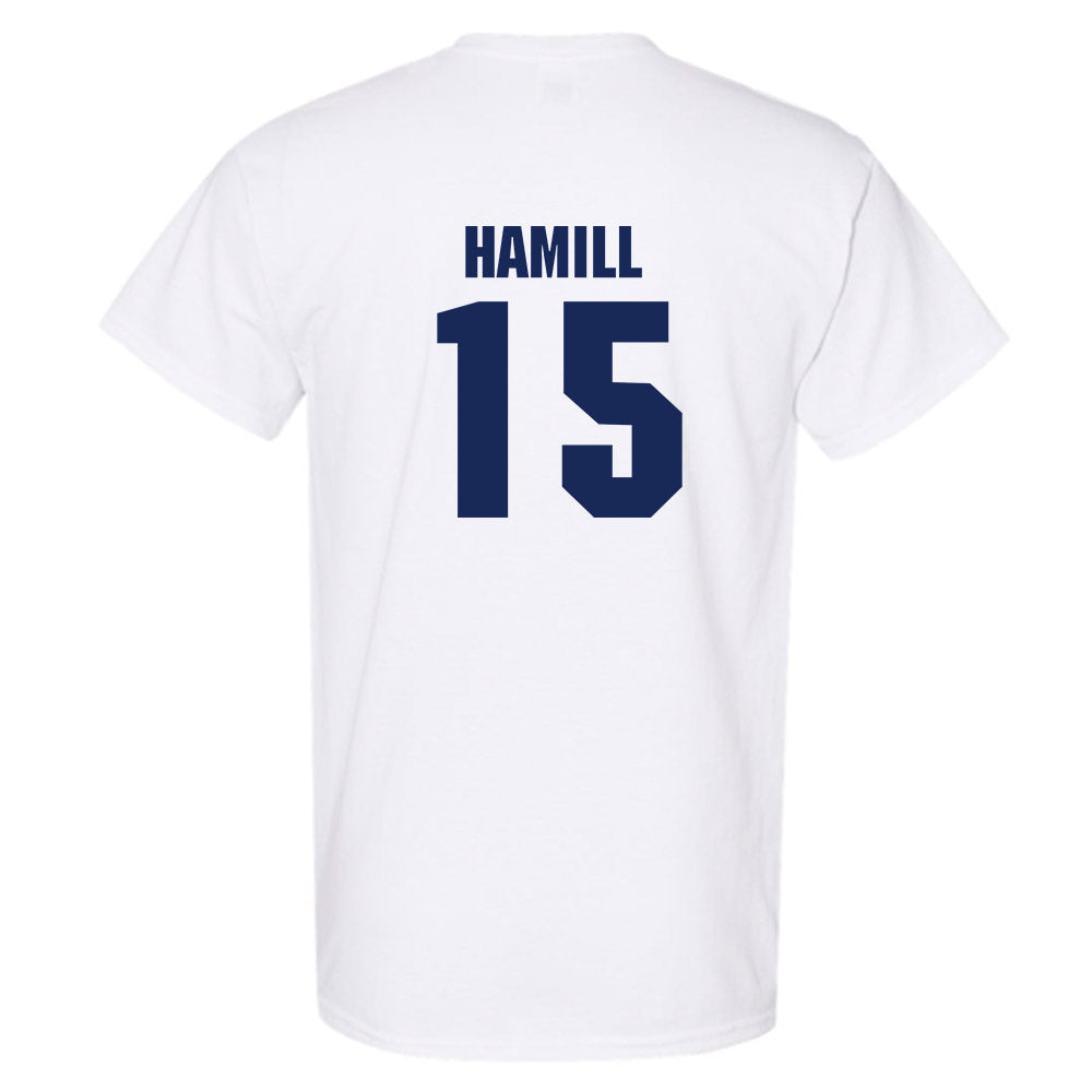 Marquette - NCAA Men's Lacrosse : Matt Hamill - Sports Shersey T-Shirt-1