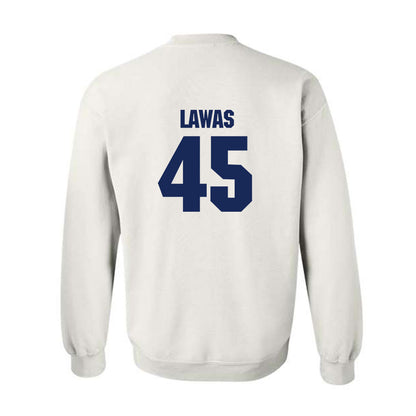 Marquette - NCAA Men's Lacrosse : Lucas Lawas - Sports Shersey Crewneck Sweatshirt