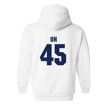 Marquette - NCAA Women's Lacrosse : Mia Oh - Sports Shersey Hooded Sweatshirt-1