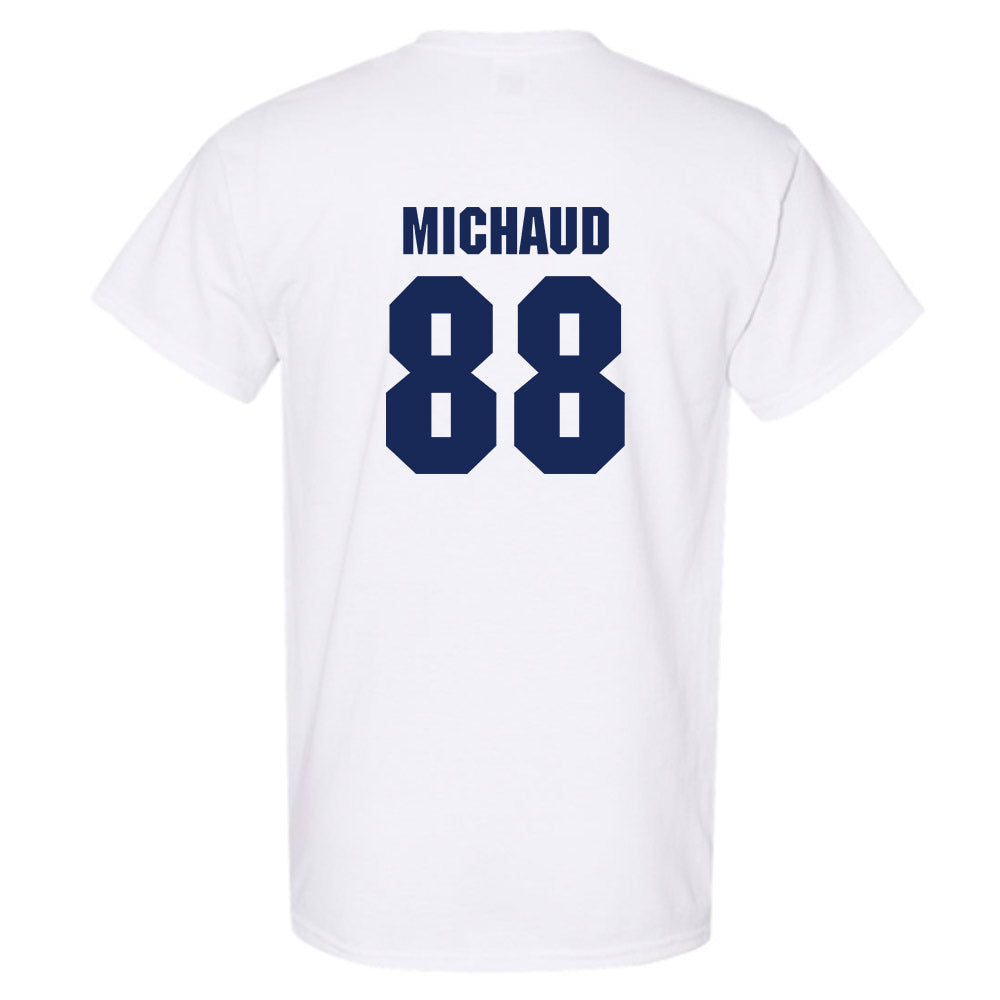 Marquette - NCAA Men's Lacrosse : Scott Michaud - Sports Shersey T-Shirt-1