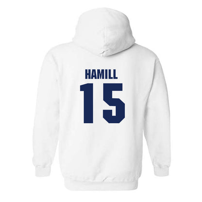 Marquette - NCAA Men's Lacrosse : Matt Hamill - Sports Shersey Hooded Sweatshirt-1