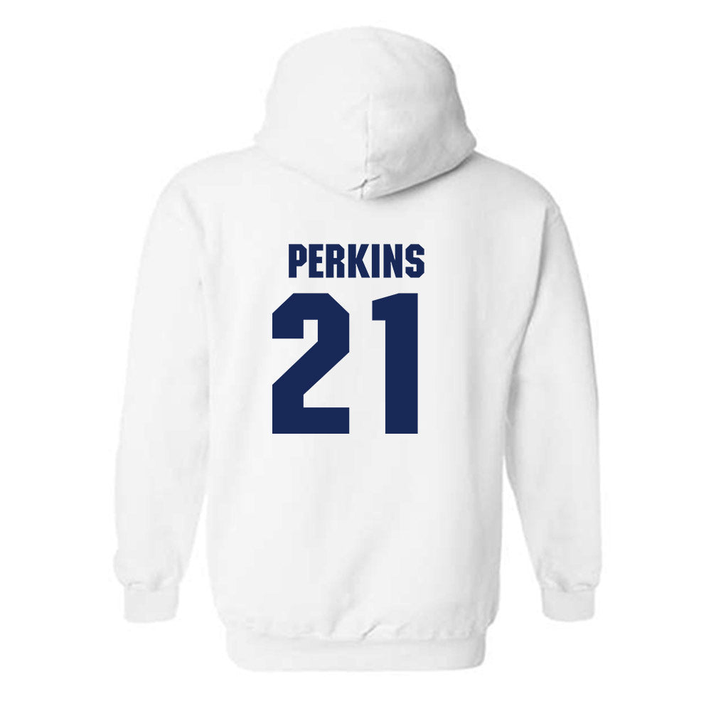 Marquette - NCAA Women's Basketball : Kennedi Perkins - Sports Shersey Hooded Sweatshirt