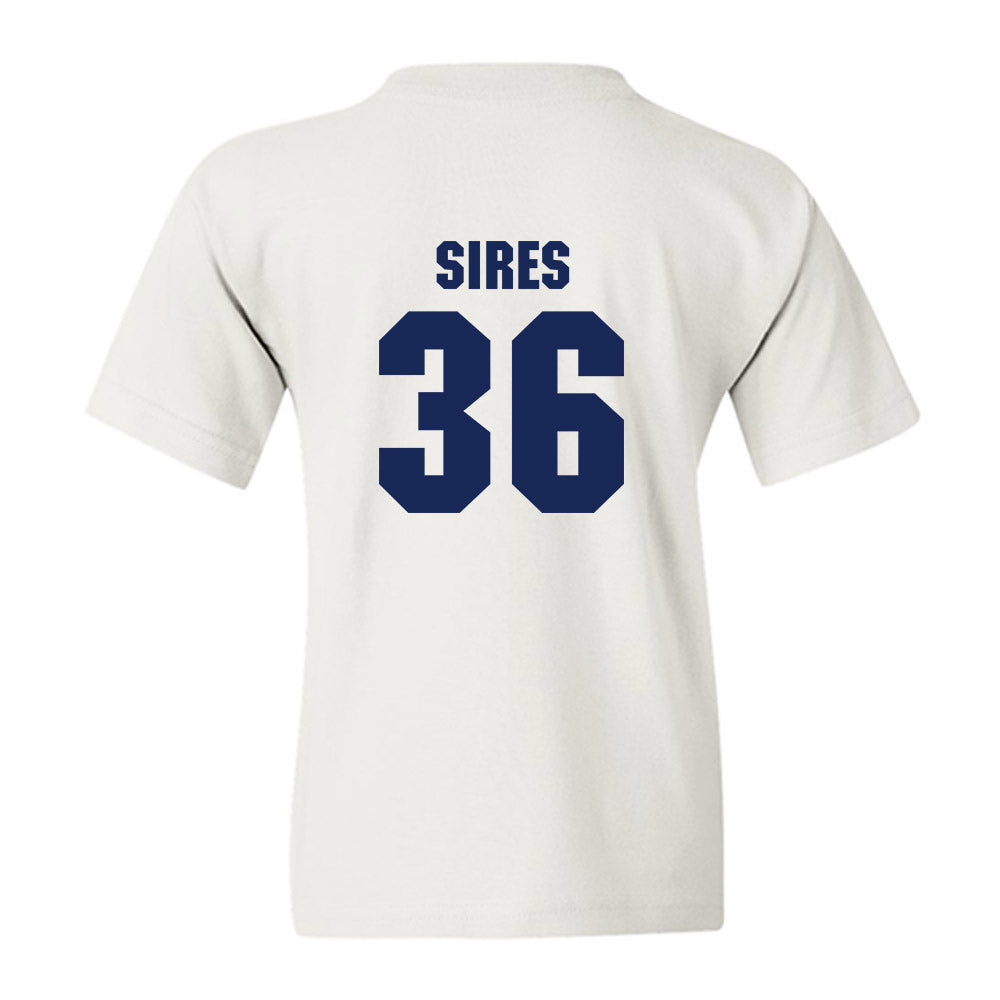 Marquette - NCAA Men's Lacrosse : Ronald Sires - Sports Shersey Youth T-Shirt-1