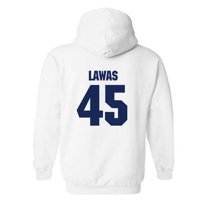 Marquette - NCAA Men's Lacrosse : Lucas Lawas - Sports Shersey Hooded Sweatshirt