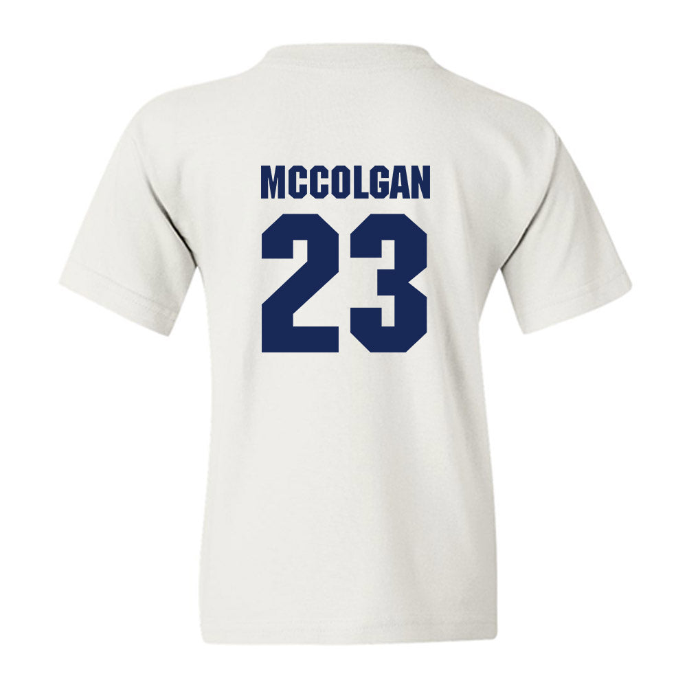 Marquette - NCAA Men's Lacrosse : PJ McColgan - Sports Shersey Youth T-Shirt-1