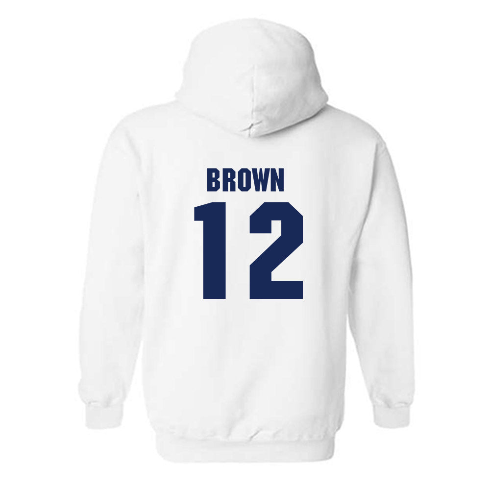 Marquette - NCAA Women's Lacrosse : Campbell Brown - Sports Shersey Hooded Sweatshirt