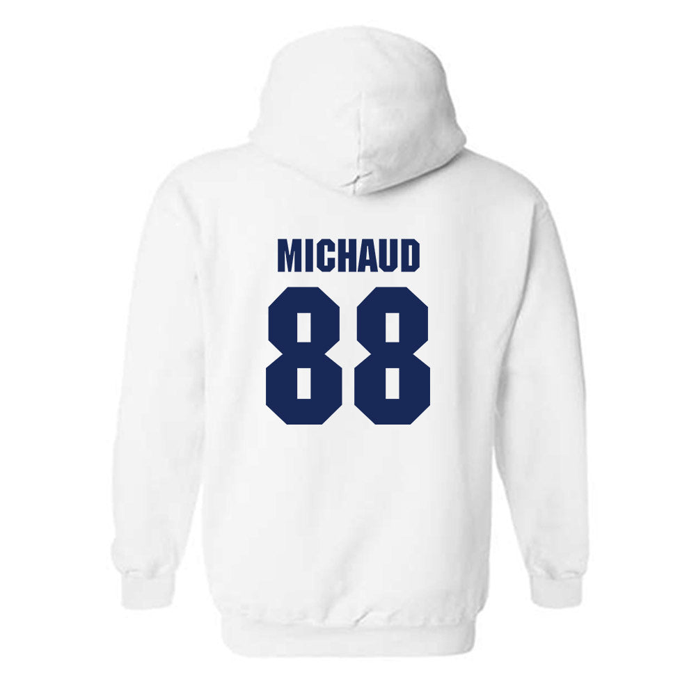 Marquette - NCAA Men's Lacrosse : Scott Michaud - Sports Shersey Hooded Sweatshirt-1
