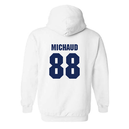 Marquette - NCAA Men's Lacrosse : Scott Michaud - Sports Shersey Hooded Sweatshirt-1