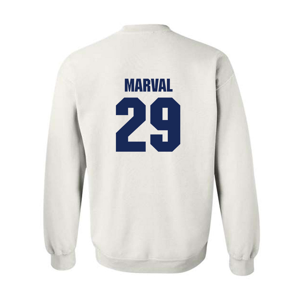 Marquette - NCAA Women's Lacrosse : Jasmine Marval - Sports Shersey Crewneck Sweatshirt