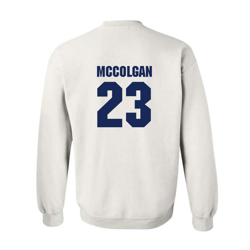 Marquette - NCAA Men's Lacrosse : PJ McColgan - Sports Shersey Crewneck Sweatshirt-1