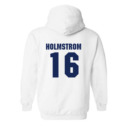 Marquette - NCAA Women's Volleyball : Ella Holmstrom - Sports Shersey Hooded Sweatshirt