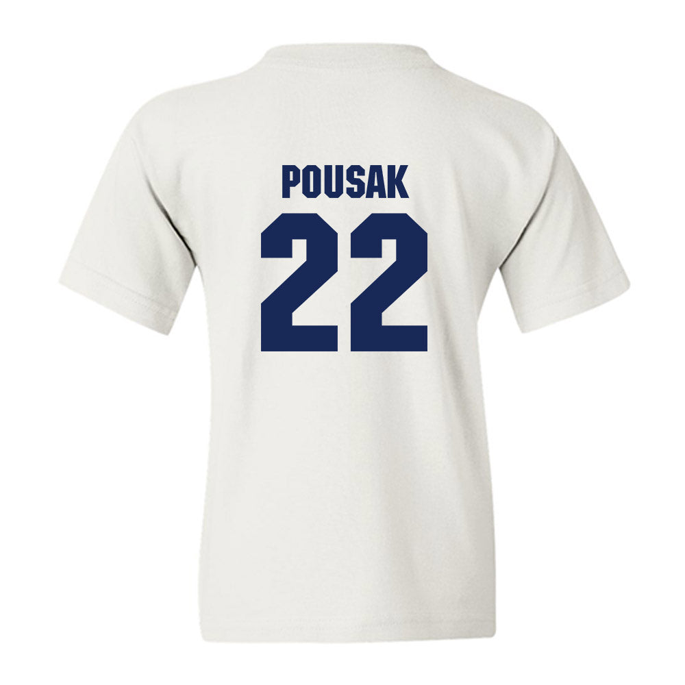 Marquette - NCAA Men's Lacrosse : Benjamin Pousak - Sports Shersey Youth T-Shirt-1