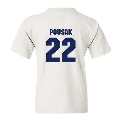 Marquette - NCAA Men's Lacrosse : Benjamin Pousak - Sports Shersey Youth T-Shirt-1