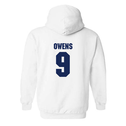 Marquette - NCAA Men's Basketball : Damarius Owens - Sports Shersey Hooded Sweatshirt-1
