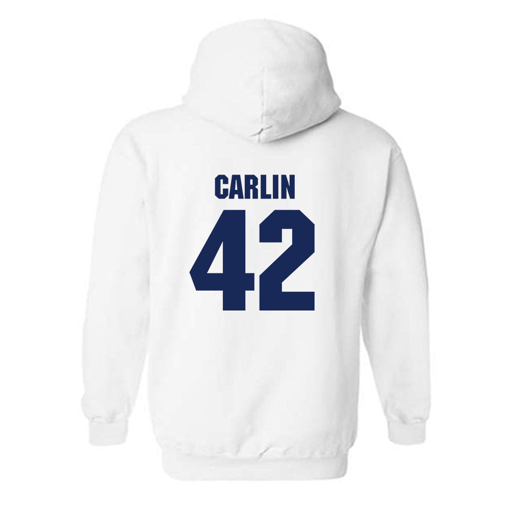 Marquette - NCAA Women's Lacrosse : Annabel Carlin - Sports Shersey Hooded Sweatshirt-1