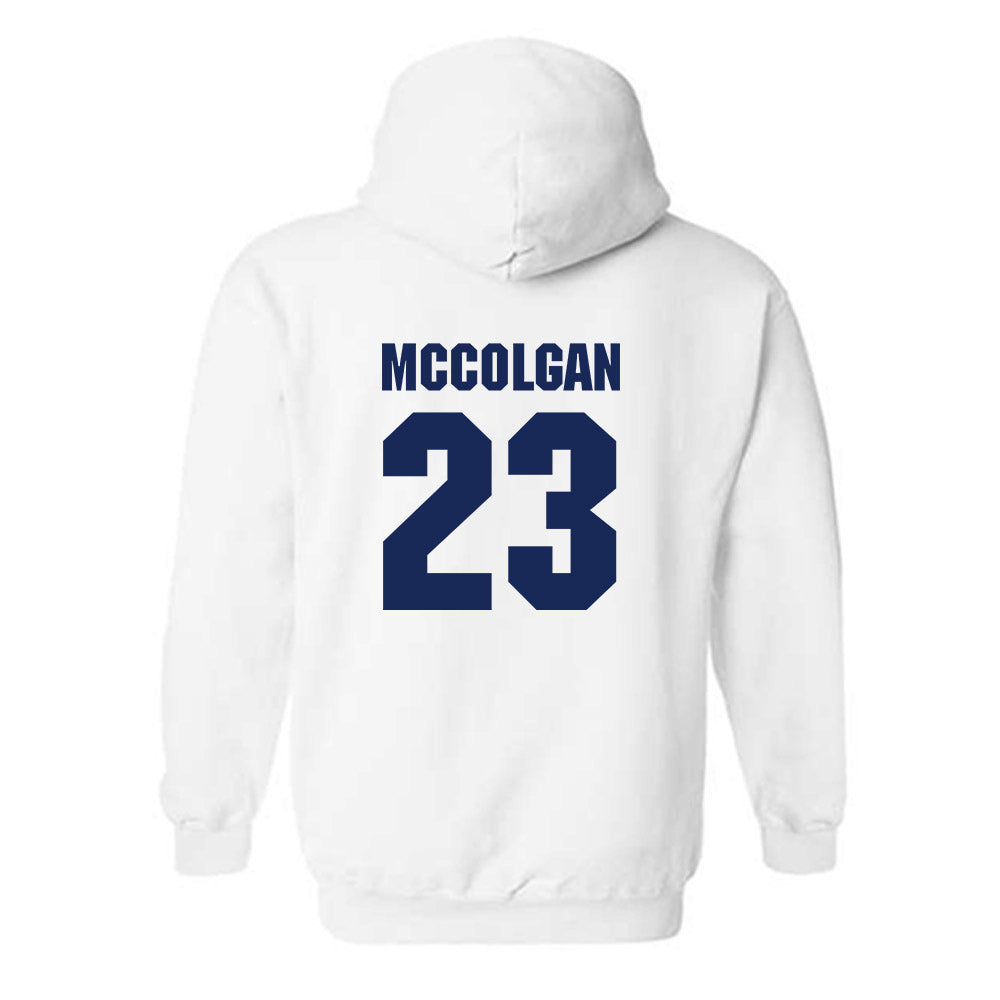 Marquette - NCAA Men's Lacrosse : PJ McColgan - Sports Shersey Hooded Sweatshirt-1