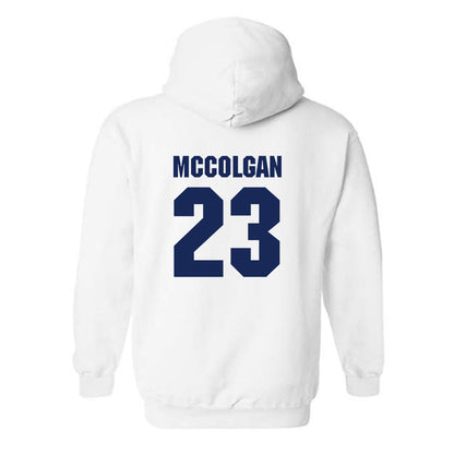 Marquette - NCAA Men's Lacrosse : PJ McColgan - Sports Shersey Hooded Sweatshirt-1