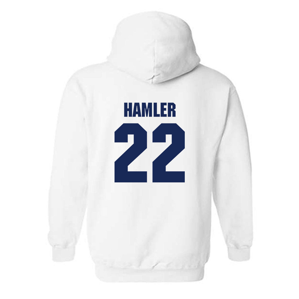 Marquette - NCAA Men's Soccer : Clayton Hamler - Sports Shersey Hooded Sweatshirt-1