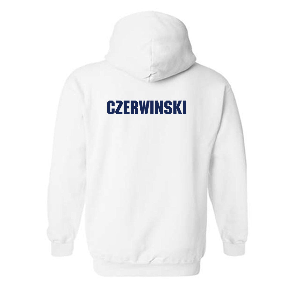 Marquette - NCAA Men's Track & Field : Russell Czerwinski - Sports Shersey Hooded Sweatshirt