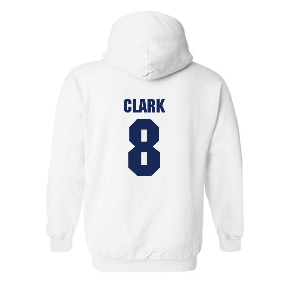 Marquette - NCAA Men's Basketball : Joshua Clark - Sports Shersey Hooded Sweatshirt