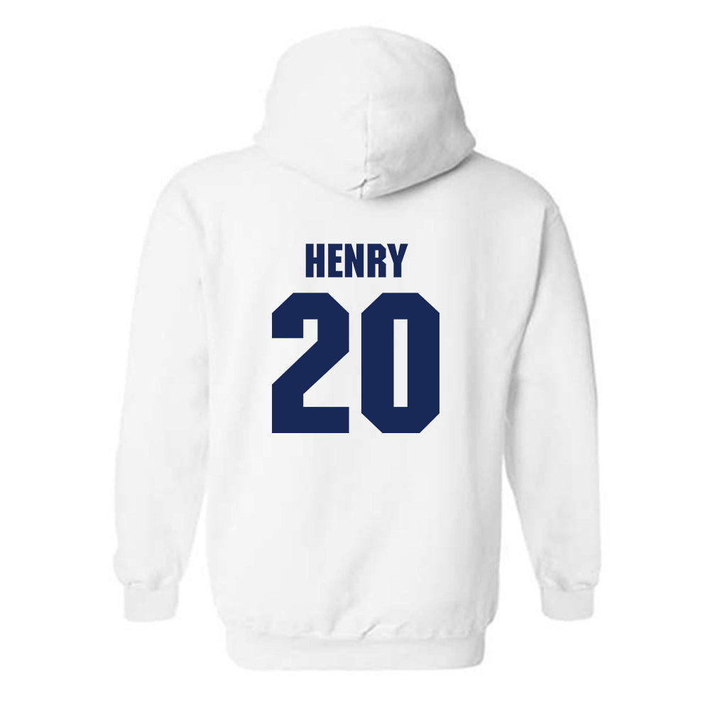 Marquette - NCAA Men's Lacrosse : John Paul Henry - Sports Shersey Hooded Sweatshirt