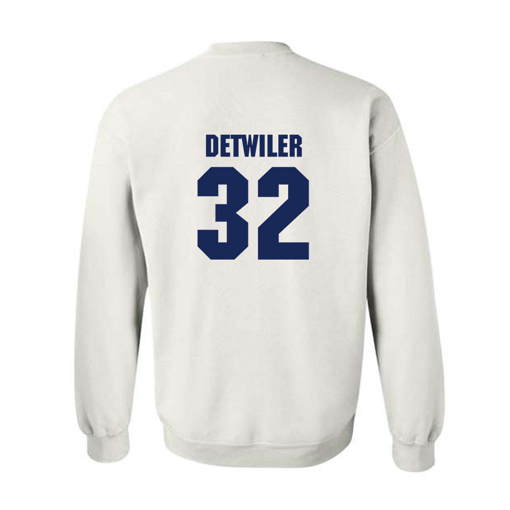 Marquette - NCAA Men's Lacrosse : Peter Detwiler - Sports Shersey Crewneck Sweatshirt