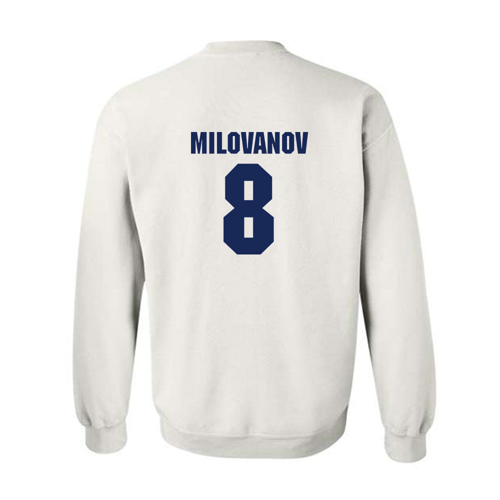 Marquette - NCAA Men's Soccer : Justin Milovanov - Sports Shersey Crewneck Sweatshirt-1