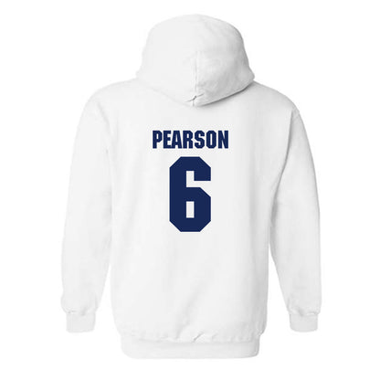 Marquette - NCAA Men's Basketball : Sheek Pearson - Sports Shersey Hooded Sweatshirt-1