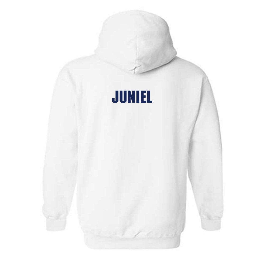 Marquette - NCAA Men's Track & Field : Justin Juniel - Sports Shersey Hooded Sweatshirt