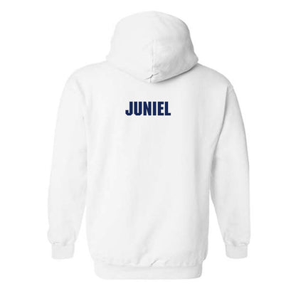 Marquette - NCAA Men's Track & Field : Justin Juniel - Sports Shersey Hooded Sweatshirt