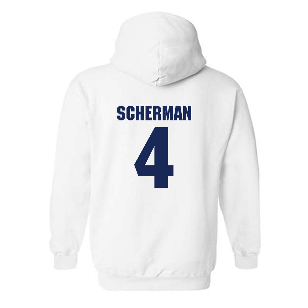 Marquette - NCAA Men's Lacrosse : Brol Scherman - Sports Shersey Hooded Sweatshirt