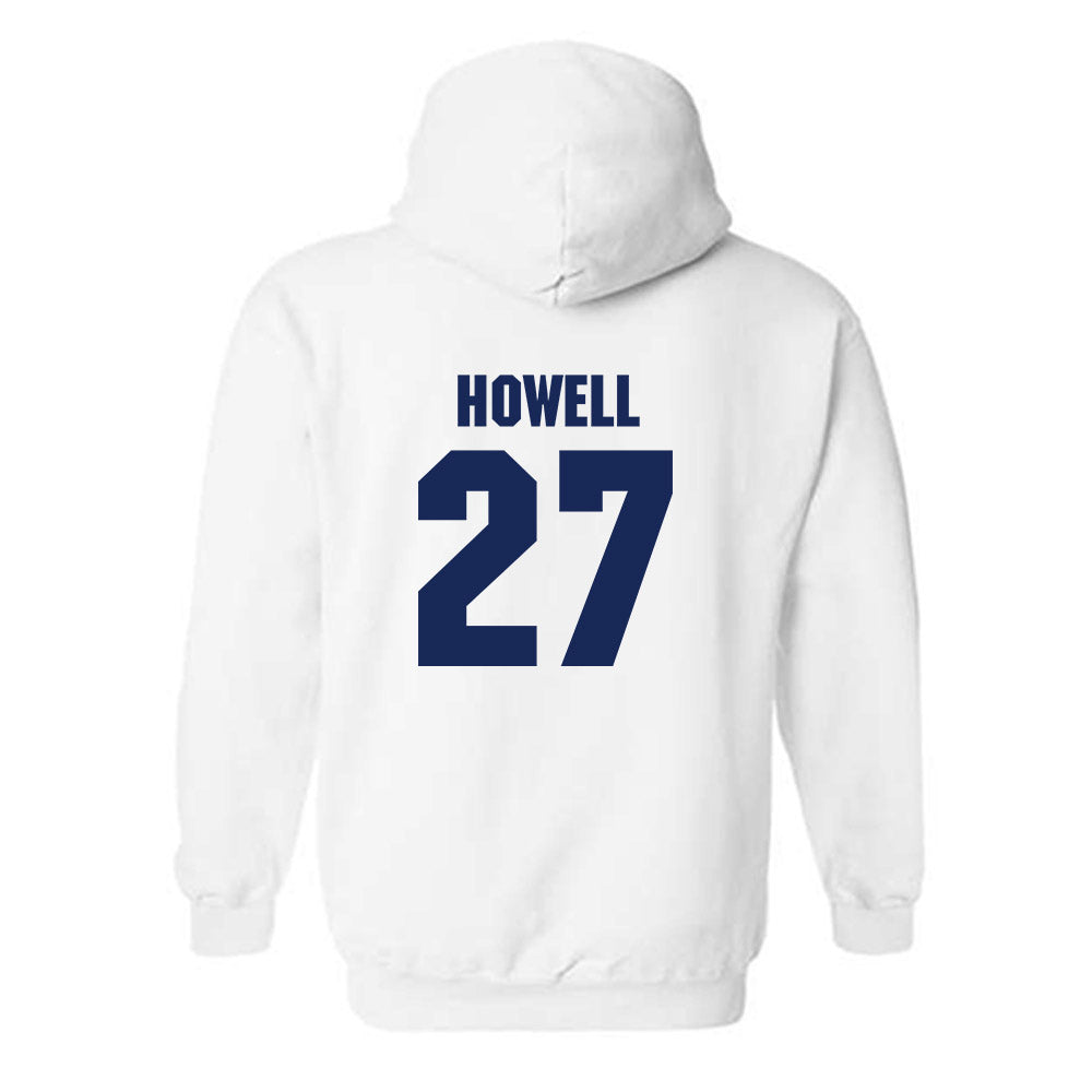 Marquette - NCAA Women's Lacrosse : Jillian Howell - Sports Shersey Hooded Sweatshirt-1