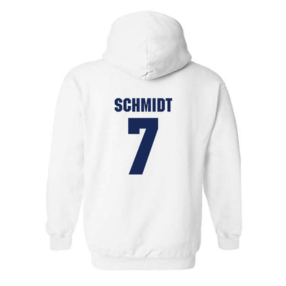 Marquette - NCAA Women's Volleyball : Keira Schmidt - Sports Shersey Hooded Sweatshirt-1