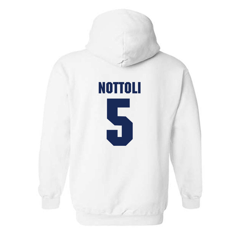 Marquette - NCAA Men's Lacrosse : Jacob Nottoli - Sports Shersey Hooded Sweatshirt