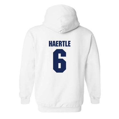 Marquette - NCAA Women's Soccer : Mia Haertle - Sports Shersey Hooded Sweatshirt