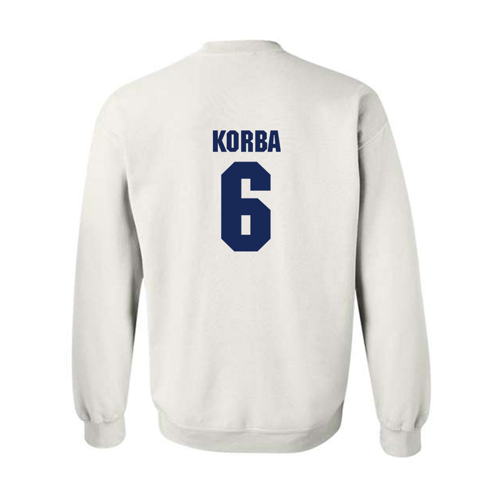 Marquette - NCAA Women's Volleyball : Alexandra Korba - Sports Shersey Crewneck Sweatshirt-1