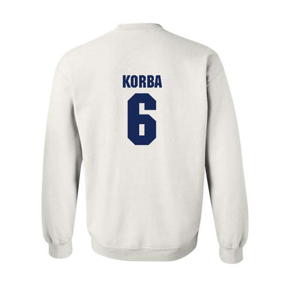 Marquette - NCAA Women's Volleyball : Alexandra Korba - Sports Shersey Crewneck Sweatshirt-1