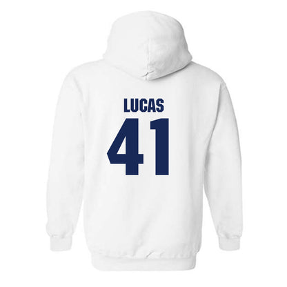 Marquette - NCAA Men's Basketball : Jonah Lucas - Sports Shersey Hooded Sweatshirt