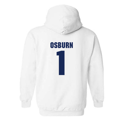 Marquette - NCAA Women's Lacrosse : Tess Osburn - Sports Shersey Hooded Sweatshirt