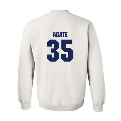 Marquette - NCAA Women's Lacrosse : Eliza Agate - Sports Shersey Crewneck Sweatshirt-1