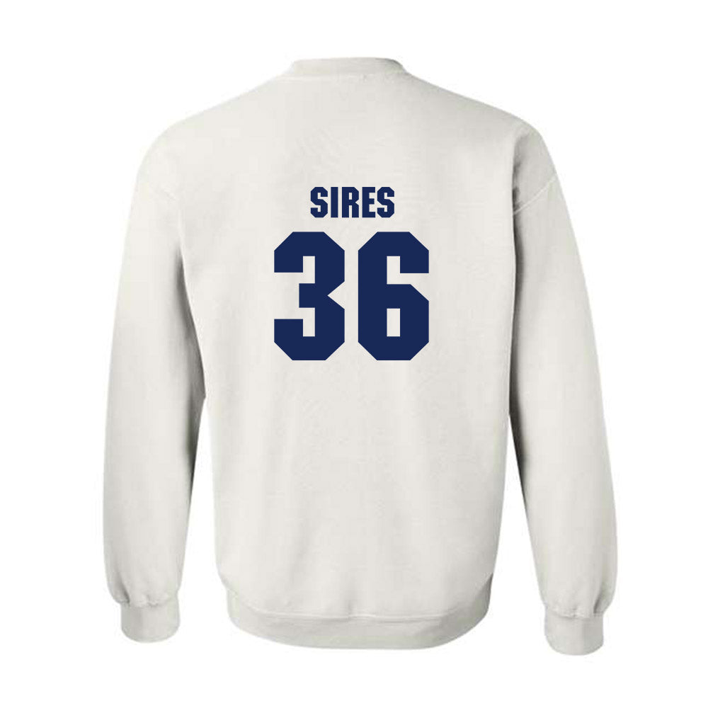 Marquette - NCAA Men's Lacrosse : Ronald Sires - Sports Shersey Crewneck Sweatshirt-1