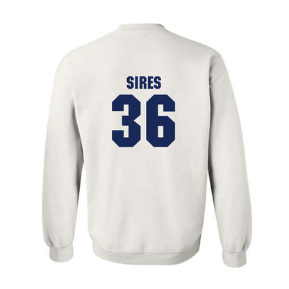 Marquette - NCAA Men's Lacrosse : Ronald Sires - Sports Shersey Crewneck Sweatshirt-1