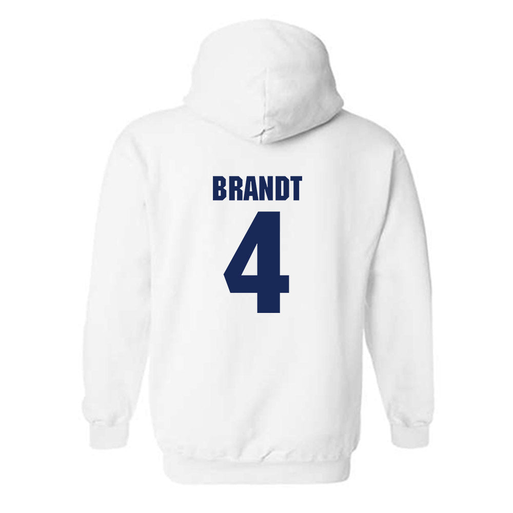 Marquette - NCAA Men's Lacrosse : Carsen Brandt - Sports Shersey Hooded Sweatshirt